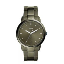 Bracelet de montre Fossil FS5460 Acier inoxydable Vert 22mm